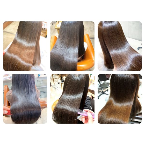 【人気急上昇】【髪質改善】ケアストレート+似合わせカット