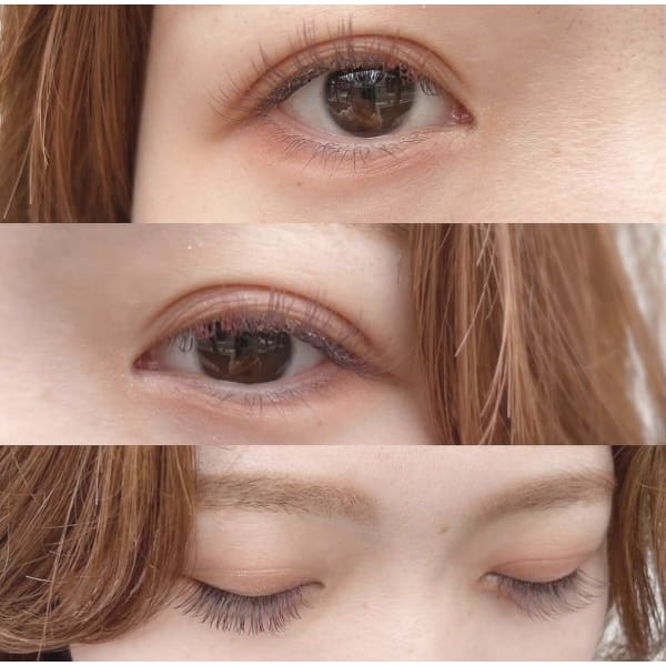 【大人気ニュアンスbrown☆】フラットラッシュ 160本まで¥7,700