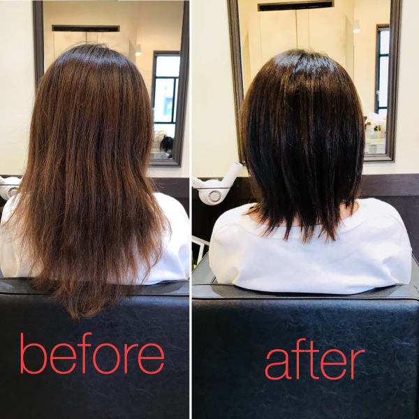 ストレート＋カット ￥17600～