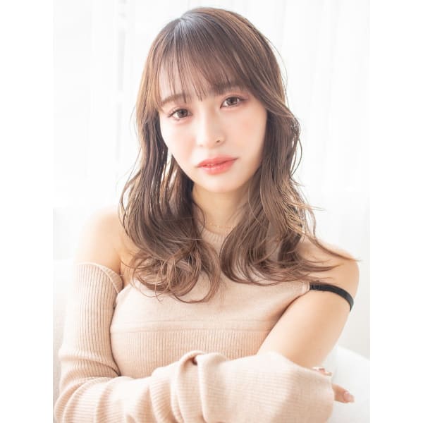 [保湿UPに特化したトリートメント]フルカラー＋高保湿ハホニコトリートメント