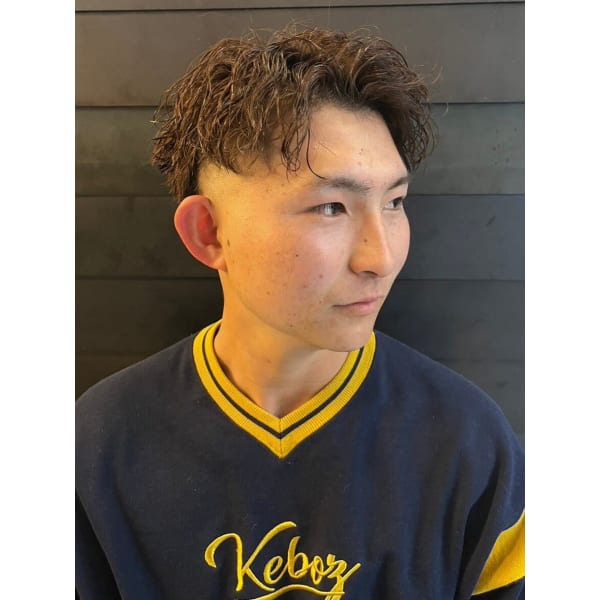メンズカット+カラー+炭酸ヘッドスパ(15分)¥10,500【2時間】