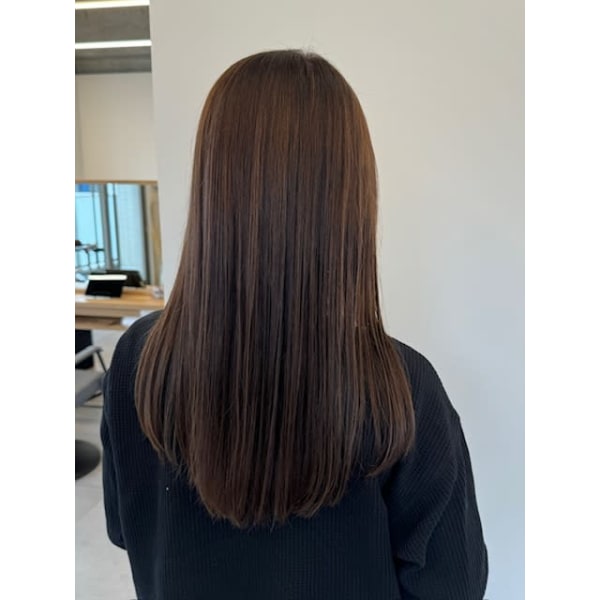 【当店人気NO1】カット＋フルカラー＋オージュアトリートメント￥12,650＃金沢文庫