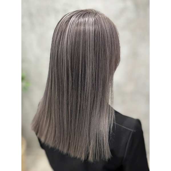 【平日限定 30%off 】カット+ケアブリーチ+ケアカラー+TOKIOトリートメント
