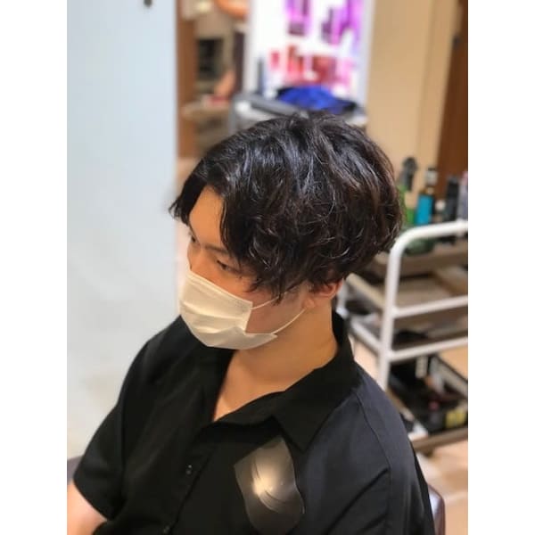 【男性限定】トレンドカラー＋カット＋エレベートスパ￥10,000