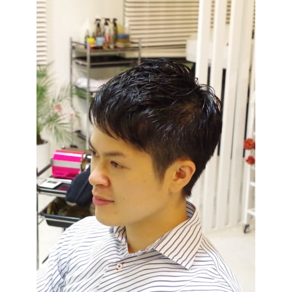 【ビジネスメンズ】ビジネスカット＋3種類から選べるヘッドスパ￥7800