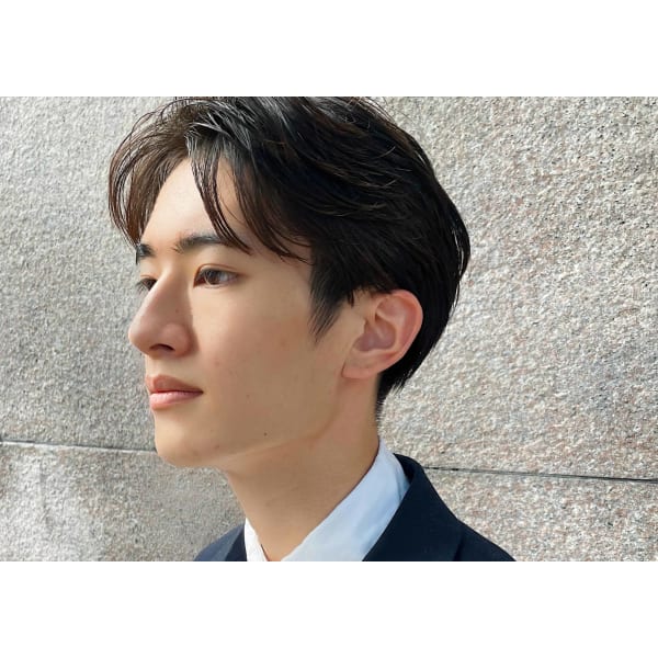 メンズカット＋トレンドカラー（SB込）