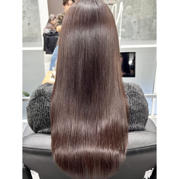 カット+ワンカラー+高濃度処理剤+水素ケア+5分スパ+oggiotto 2nd