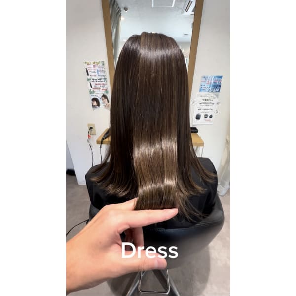 (あなた史上最高の髪質へ)カット+髪質改善ストレート(全頭)コース