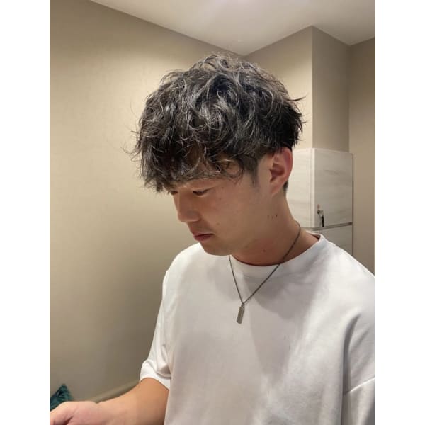 【ALL5%OFF】メンズカット＋パーマ￥１３０９１～