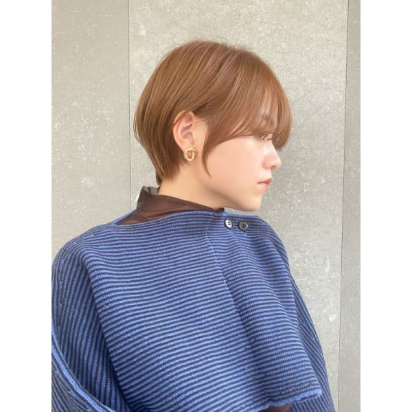 【ブリーチなしダブルカラ-】カット+ダブルカラー+1stepトリートメント¥14400