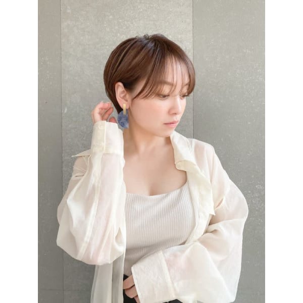 【コテ仕上げ付き♪】前髪パーマ+前髪カット　¥5700/立川