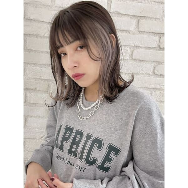 槌矢指名限定★インナーカラー(全体カラー&ブリーチ)&超音波トリートメント