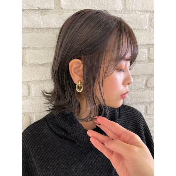 槌矢指名限定★カット&インナーカラー(ブリーチ込み)&全体カラー&treatment