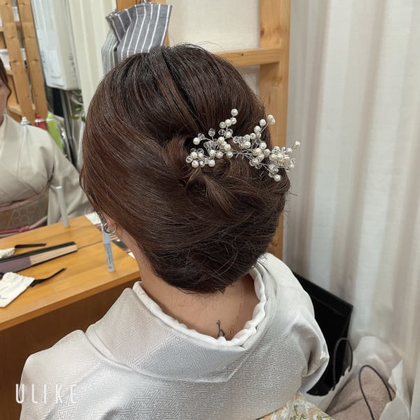 和髪ヘアーセット※早朝6：00〜9時30+2000