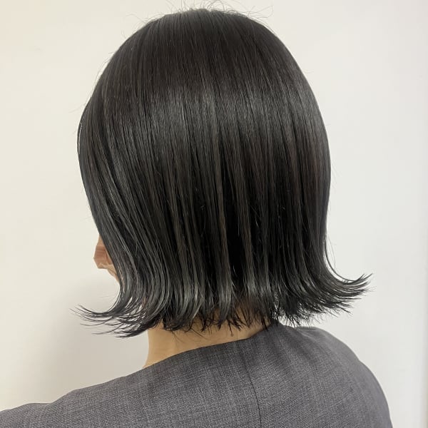 脱白髪染め育てるハイライトカラー＋カット＋トリートメント￥14,100