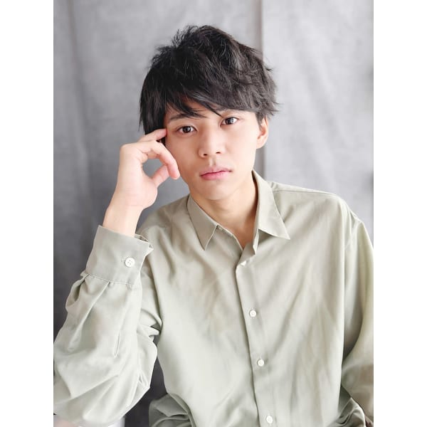 【平日16時まで限定】メンズカット＋スキャルプヘッドスパ＋ウルトラファインバブル