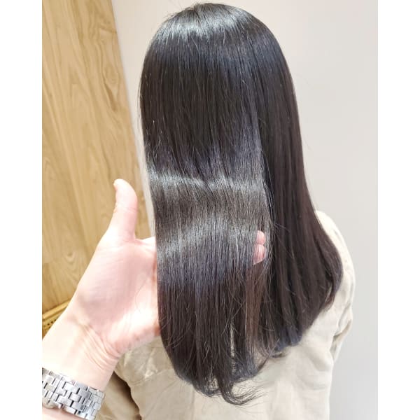 【新導入】髪質改善カラー＋髪質改善トリートメント＋カット_14980円