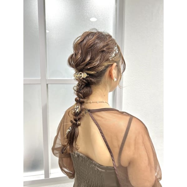 【三浦限定メニュー】お呼ばれhair arrange*