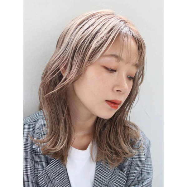 前髪髪質改善ストレート+カット+トリートメント 90分 ¥8,800