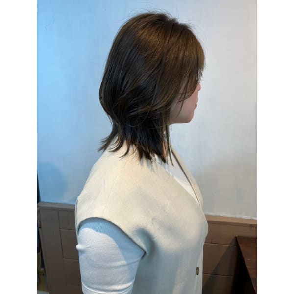 【大人女性の為のカット+髪質改善カラー】¥16400→¥14760