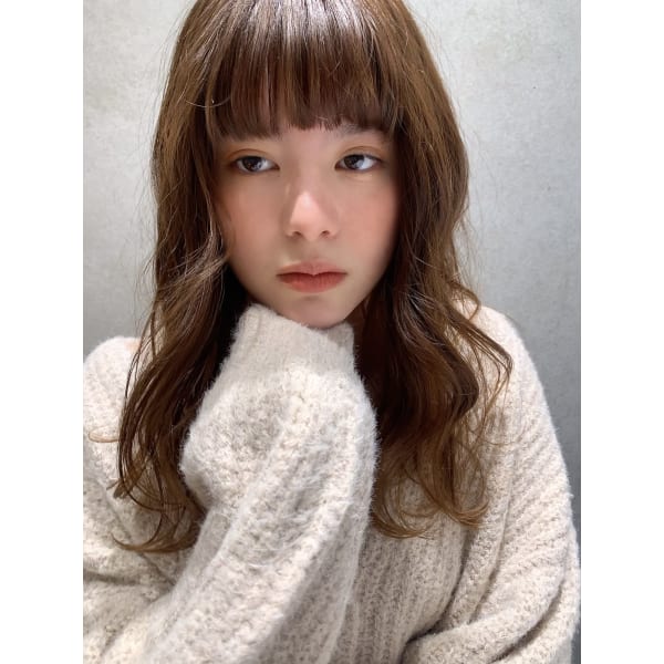 【潤いゆるふわ立体ウェーブ】カット＆デジタルパーマ＆TOKIO Tr