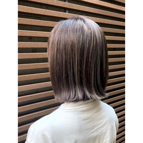 カット+お試しハイライト+カラー+クレンジングトリートメント