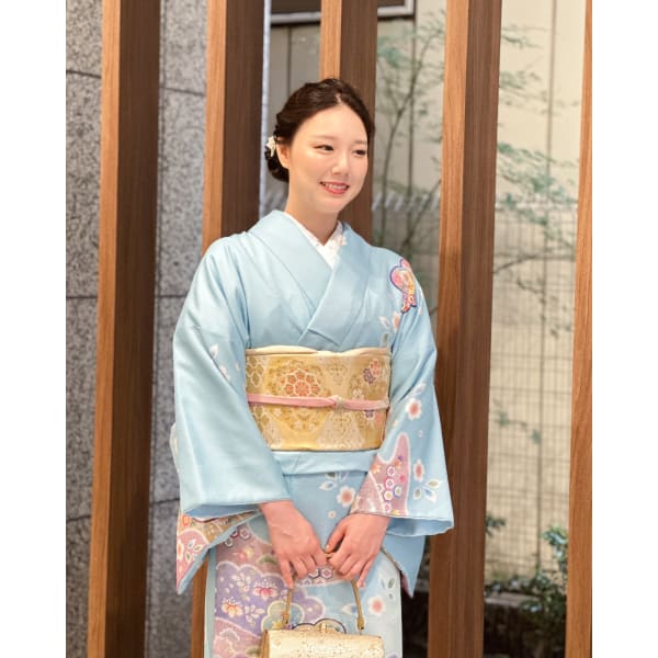 【訪問着 スタンダード☆☆☆】訪問着レンタル+着付け+無料ヘアセット