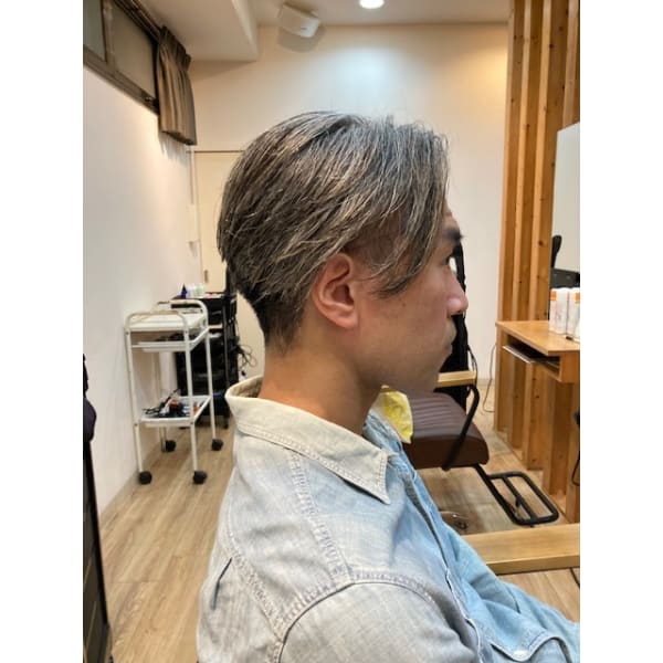 ◆メンズ／清潔感のある男性へ／メンズヘッドスパ+カット