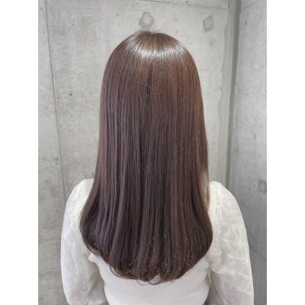 リタッチ+ヘッドスパ+頭浸浴 白髪染め対応可能