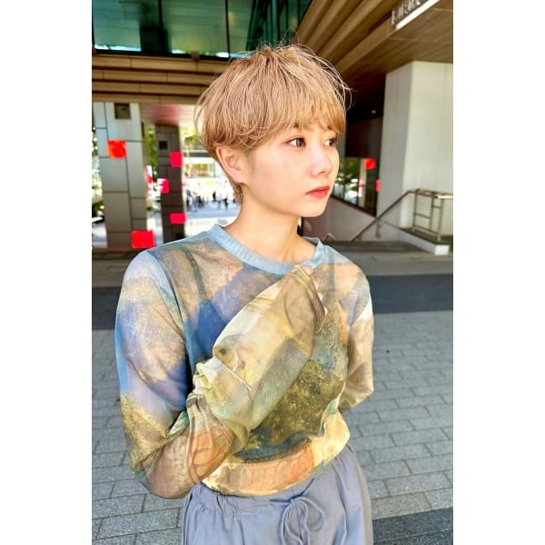 【高浪指名限定】似合わせカット+ダブルカラー+TR¥29700→¥18980