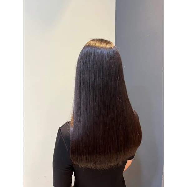 カラー人気No.1【髪質改善】　超高濃度水素ケアカラー＋カット