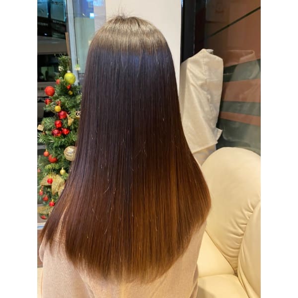 カラー人気No.3【シルクトリートメント】＋超高濃度水素ケアカラー＋カット