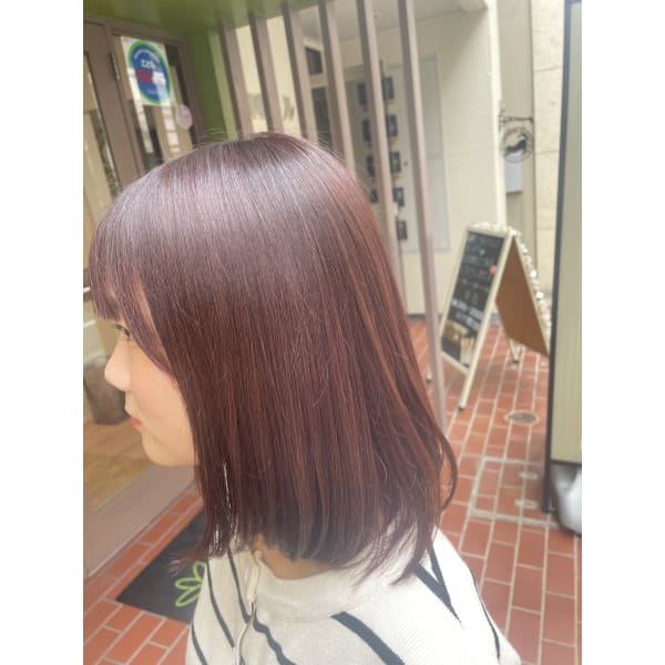 【イルミナ/アディクシー】ツヤカラー＋カット￥13,090-〜