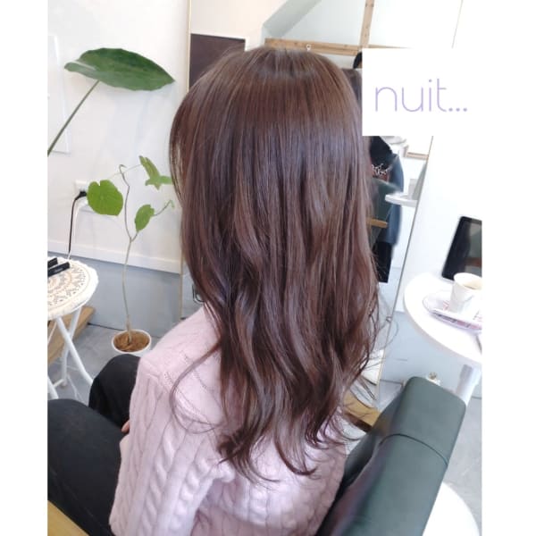 初回限定・似合わせカット+頭皮に優しいヘアカラーnew✨𝐠𝐥𝐨𝐬𝐬トリートメント✨