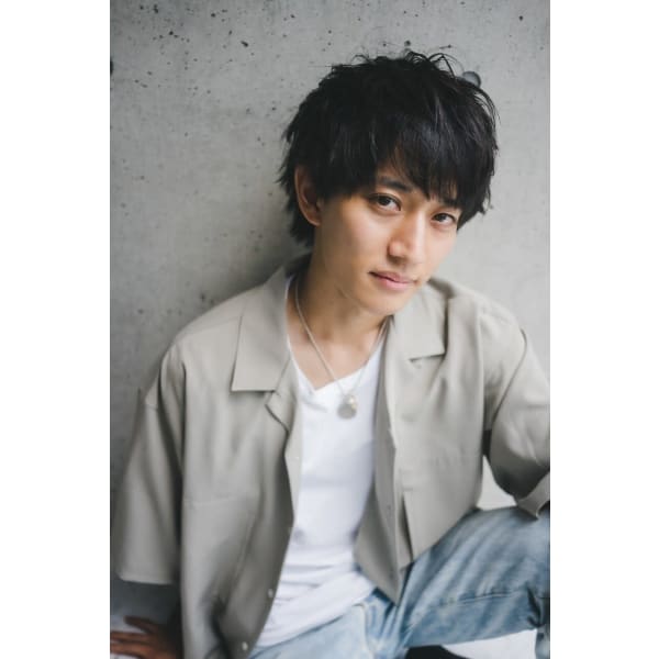 メンズカット+眉カット+爽快☆頭皮ケアシャンプー【メンズ限定◎好感度UP】