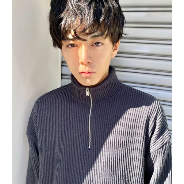 【メンズ平日限定】　トレンド似合わせカット＋印象アップ眉毛カット