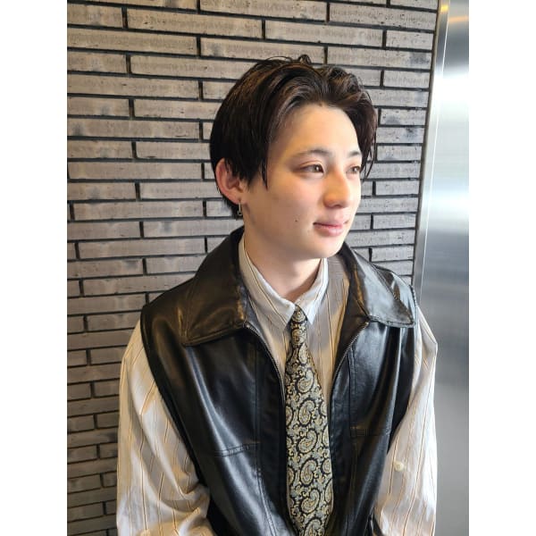 【新規】メンズカット+アイブロウ ¥9,900→