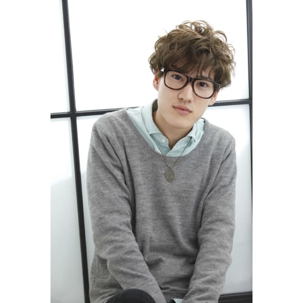 【men's限定】カット＋パーマ　¥11,000