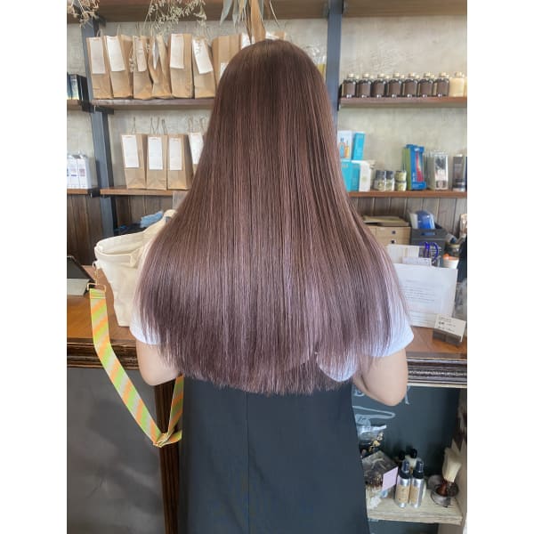 艶カラー+4stepトリートメント[那覇/真嘉比/おもろまち}