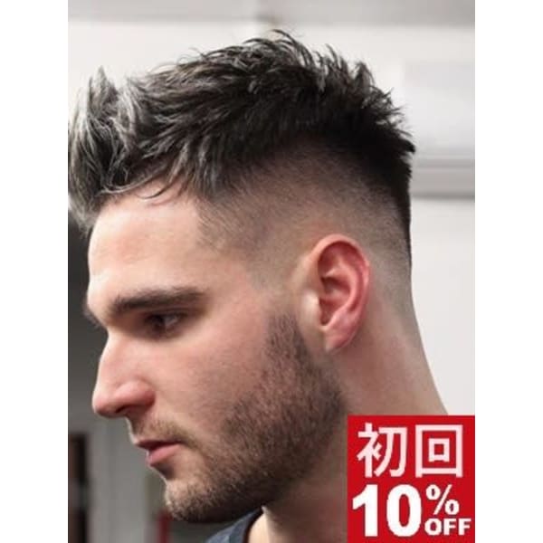 【初来店】 スキンフェード BARBER CUT+シャンプー+シェービング