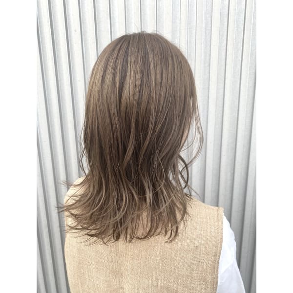 透明感カラー＋似合わせカット＋ケアトリートメント ¥11500〜