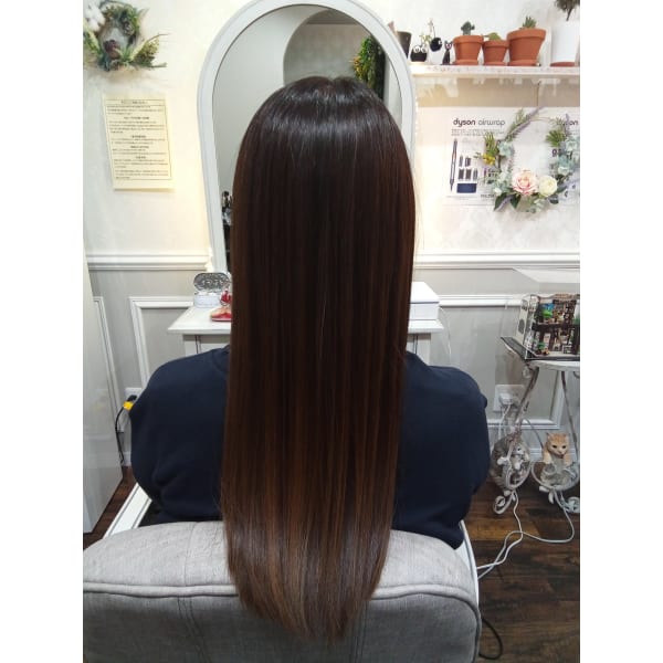 カット&メテオ/アルテマ使用★酸熱トリートメント♪