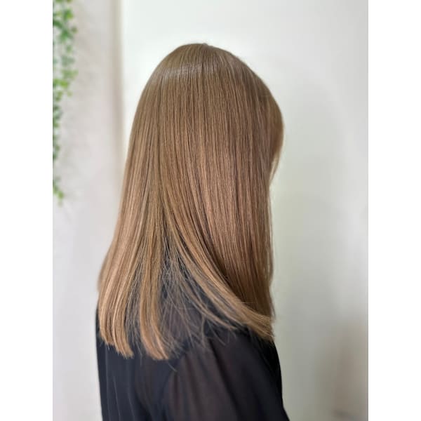 【初回◎当店人気No1!】カット+上質カラー+1Stepトリートメント ¥12,900