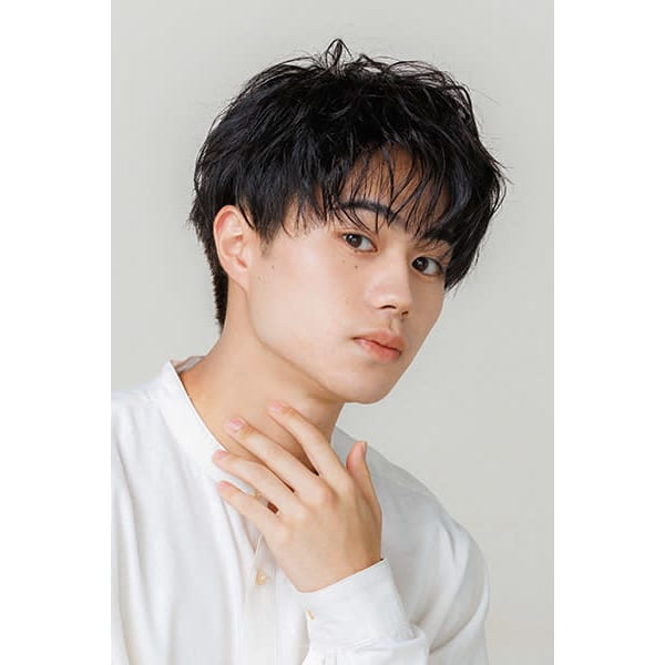 35【メンズ限定】カット×カラー（白髪染めOK）×ショートスパ　　￥12500