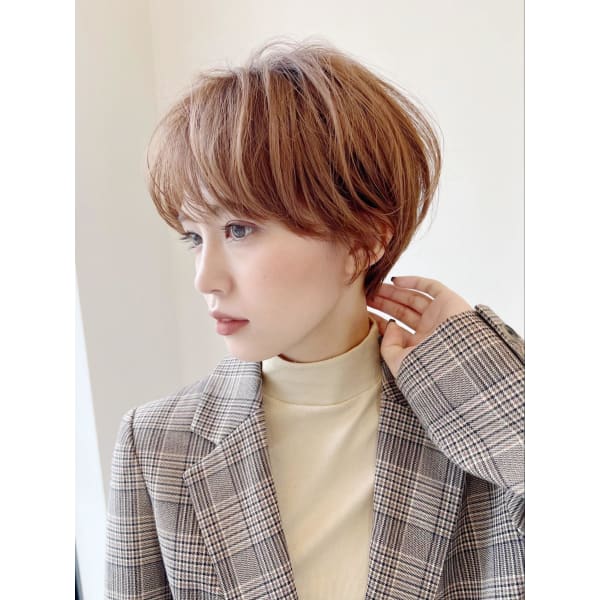 【初回限定/人気No.1！】小顔カット＋艶カラー＋コラーゲントリートメント　¥9980