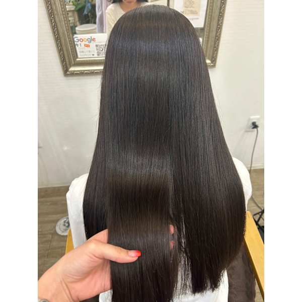 【毛髪＆地肌育てる！】カット＋前処理付ツヤカラー＋育毛促進スパ！！16940円→11980