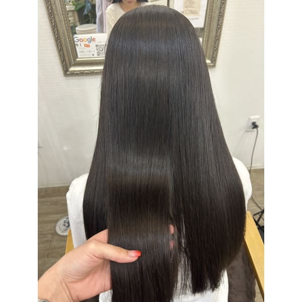 【毛髪＆地肌育てる！】カット＋ツヤカラー＋髪質改善Tr＋髪育頭皮スパ20020円→15980円