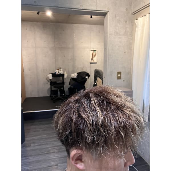 【メンズ限定】カット＋ツイスト・スパイラルパーマ￥17600→￥15000