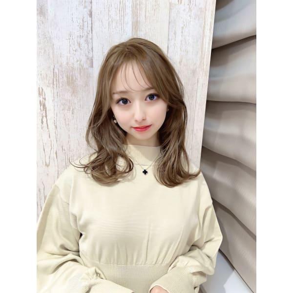 ［新規］【平日限定】小顔カット＋カラー＋monaco式オージュアTR￥16500