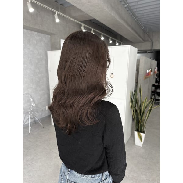 【新生活応援メニュー】カット＋ブリーチなしWカラー＋前処理トリートメント